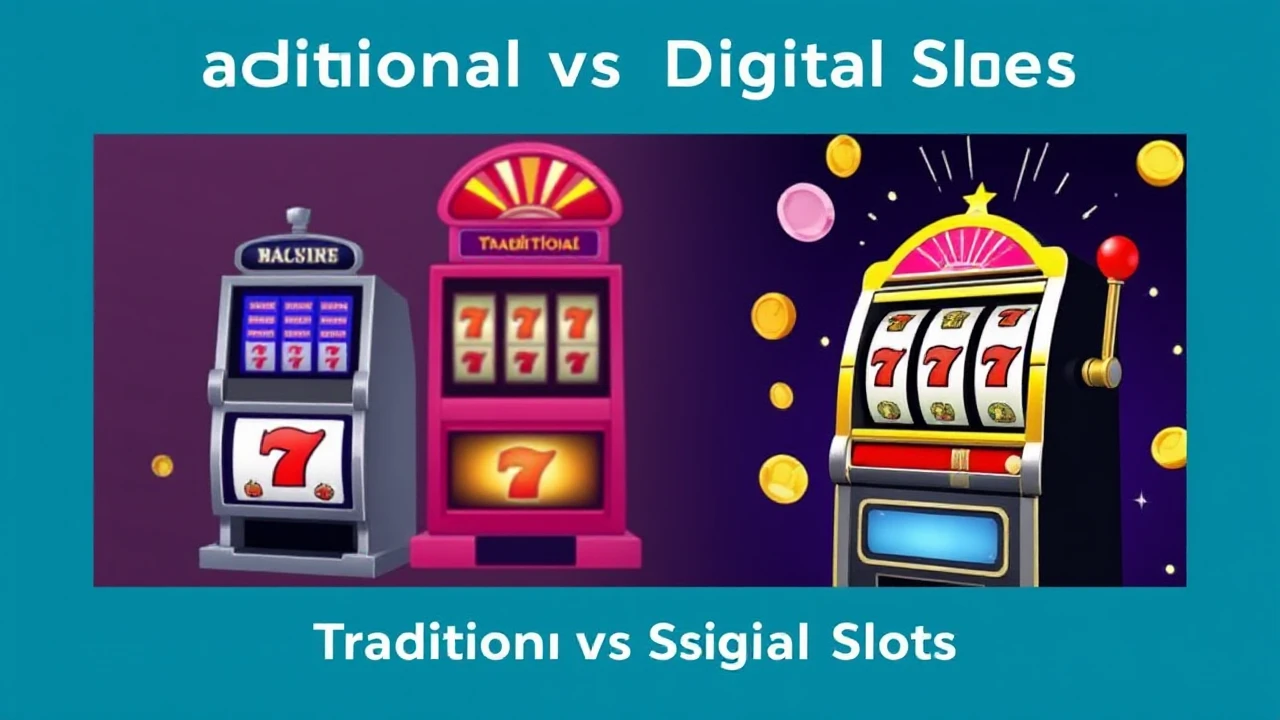 Traditional vs Digital Slots: A Detailed Comparison